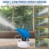 2 Pcs 4.5L (1.2 Gallon) Electric ULV Portable Fogger Sprayer