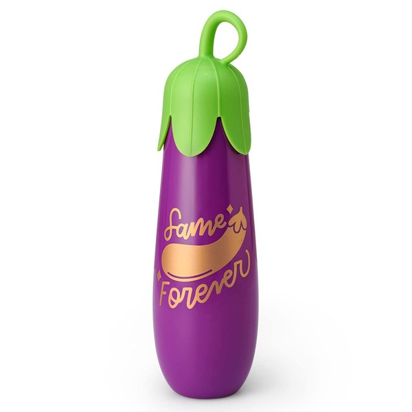 xo, Fetti Bachelorette Party Eggplant Water Bottle, 16 oz | Bach Party Decoration, Bridesmaid Favor, Bride to Be Gift + Bridal Shower Supplies