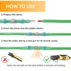 Upgraded 520PCS Solder Stick Wire Connectors with Heat Gun 450W,
