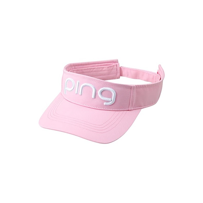 Pin 36180-02 Golf Wear Sun Visor HW-L222 DEO.0 Women's, Pink