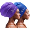 Extra Large Swimming Cap for Women and Men