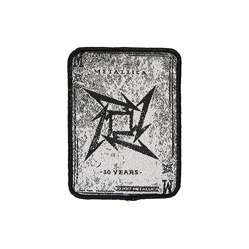 Metallica Dealer Patch Black