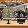 2Pcs 20-37In Height Adjustable T Shirt Display Stand for Vendors,