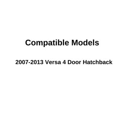 NAGD Fits 2007-2013 Nissan Versa 4D Hatchback Passenger Right Front Door Window Glass