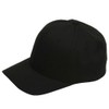 Wooly Combed Twill Flexfit Cap-Black L-XL