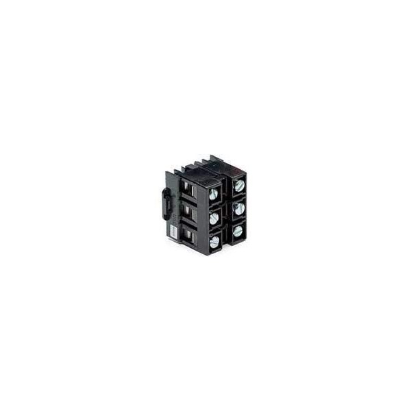 NDN111A-WH, Conn Terminal Block 6 POS 16.13mm Screw C DIN