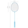 Badminton Rackets Set for Outdoor Backyard Games Including 2 Rackets