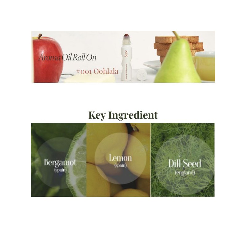 SONC Botanical Aroma Oil Roll-On 9ml, Type:002 Out Of Office