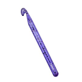 Weabetfu 12mm Large Crochet Hook,Huge Crochet Hooks for Chunky Yarn,Ergonomic Knitting Giant Crochet Hooks,Big Crochet Hooks for Knitting Yarn Carpet Scarf Wool Roving