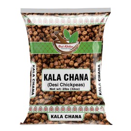 Desi Kitchen Kala Chana (small black garbanzo) 2LB By Rani Foods Inc