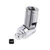sourcing map 1/4 Inch Drive Universal Joint Socket Coupling Steering