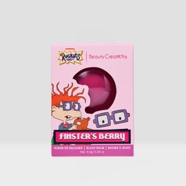 Beauty Creations - Rugrats - FINSTER'S BERRY Blush Balm - Rubor en Bálsamo para Mejillas, Tono Berry, Textura Suave, Fácil de Difuminar y Acabado Natural