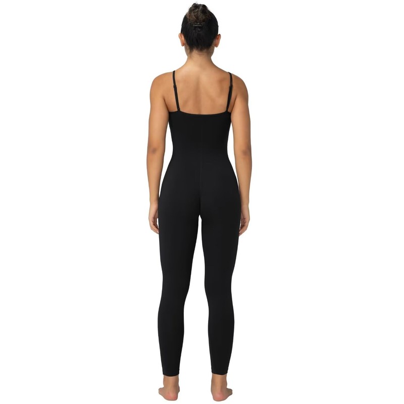 Sunzel - Overol para mujer, jumpsuit mujer, cuello redondo, control