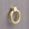 WEAVERBIRD Gold Cabinet Knobs, Kitchen Hardware Drawer Pulls Rings 1.57"