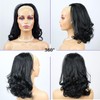 16 Inch Yaki Drawstring Ponytail for Black Women Synthetic Kinky