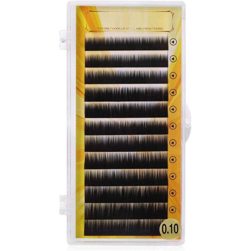Extensiones de cejas postizas mixtas negras, realzador de cejas artificiales,