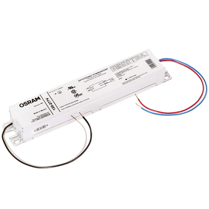 eldoLED *2743UP OPTOTRONIC 96W 24V DC 120/277V AC 50/60Hz Constant