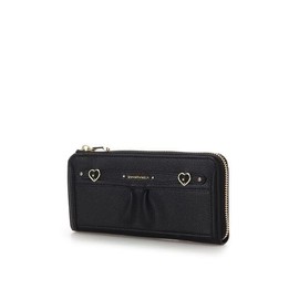 Samantha Vega 00072420285035 Long Wallet Heart Belt Long Wallet, Pink