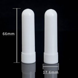 DGUSO Pack of 10 Smelling Pens, Inhaling Pens, for Essential Oils, Nasal Suction Wand for Essential Oils, Nose Tube, Sniffing Stick, Nasal Suction Tube (10 Colours)