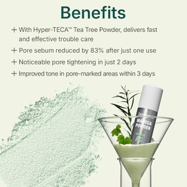CENTELLIAN 24 MADECA Powder Tea Tree AC (Soothing Powder, 6.0 g) - Oil Control & Pore Tightening for Acne-Prone Skin, Korean Skin Care with Hyper-TECA Tea Tree & Allantoin