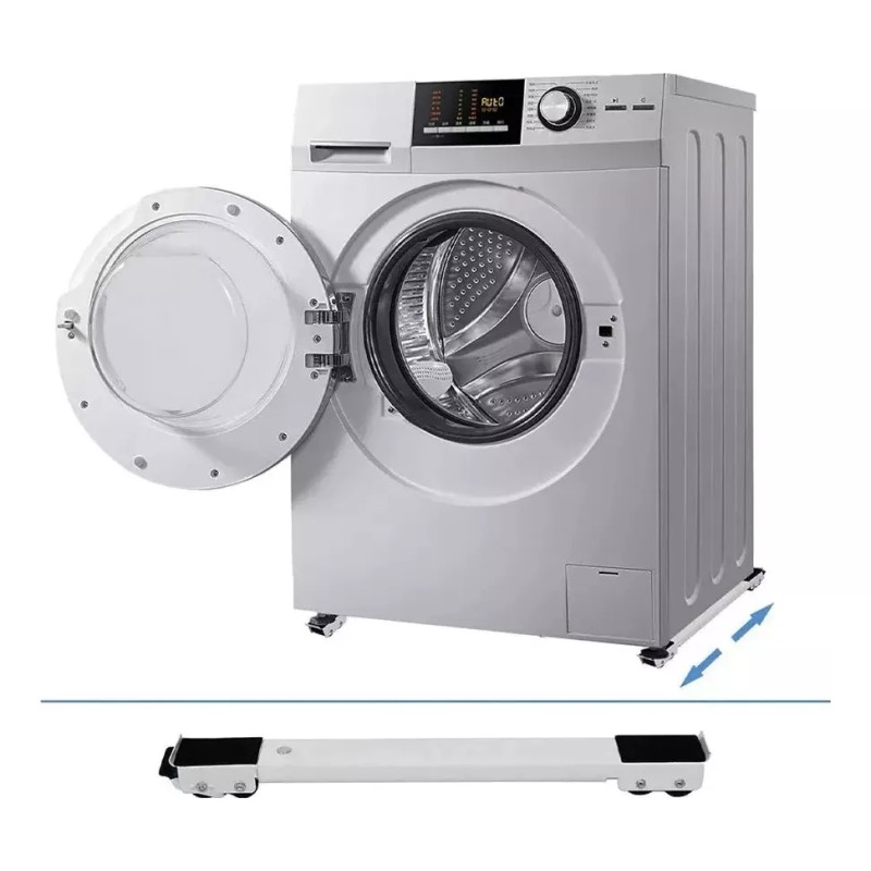 RIVERSOFY Base Soporte Con Ruedas Móvil Mueve Muebles Ajustable