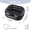 Inflatable Shampoo Basin - Portable Hair Washing Tray for Disabled,