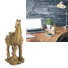 Copper Horse Ornaments Exquisite Durable Retro Craft Statue for Office
