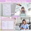 PATIKIL Weekly Goal Notebook A5 8.3 x 5.7" 52 Sheets
