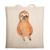 Mr. & Mrs. Panda Tote Bag Sloth Satisfied - Gift,
