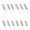 uxcell 60 Pcs 5W Metal Oxide Film Resistor 1R,1.2R,1.5R,2R,2.2R,2.4R,2.7R,3R,3.3R,5.1R,6.8R,10R Ohm