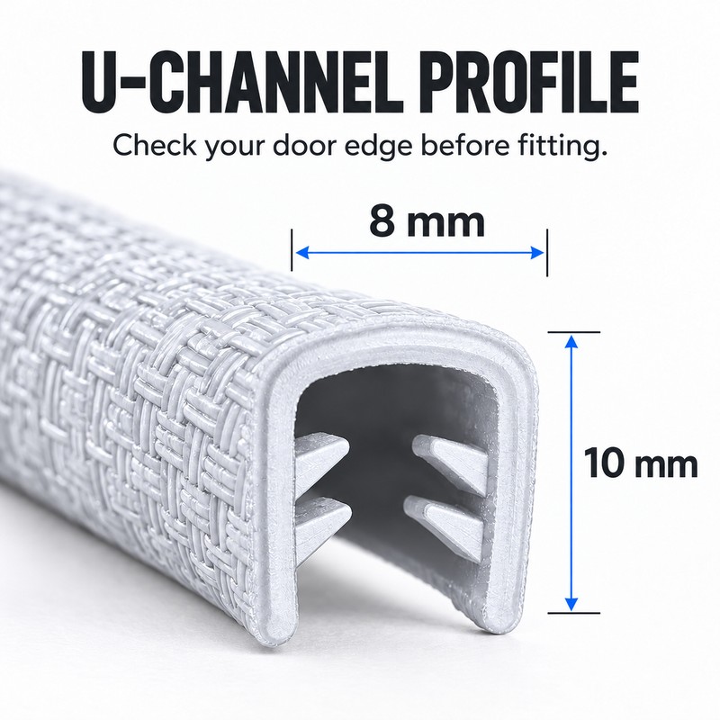 Car Door Edge Guard for Scratch Protection – 16.4 ft/