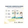 Parches Hidrocoloides Estrella Acne 2 Cajas 80 Pzs