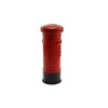 speed mao Antique European British Post Piggy Bank Red