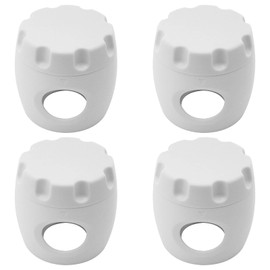 YuGtcen Door Knob Child Proof Locks 4pcs, Toddler Door Knob Cover Baby Proof Safety Locks Child Proof Door Handle Lock for Doors (4, Door Knob Cover)