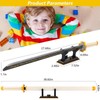 Kravkind 39inch for Sword Building BlockModel, Samurai Sword Set withScabbard