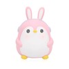 Piggy Bank Cartoon Cute Penguin Shape Pink Large Capacity Coin