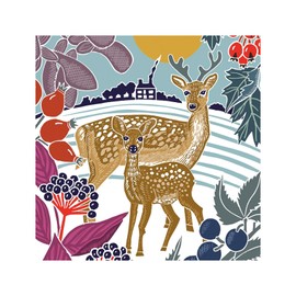 Marie Curie Winter Deer Christmas Cards - Pack of 10