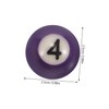 Abaodam 1 Set Mini Billiard Balls Set Resin Pool Balls
