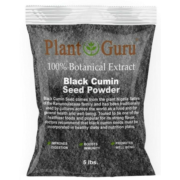 Ground Black Cumin Seed Powder 5 lbs. Bulk NIGELLA SATIVA Kalonji Comino Negro