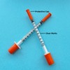 100 Pack 1ml 30G 13mm Precision Plastic Multiple Uses Measuring