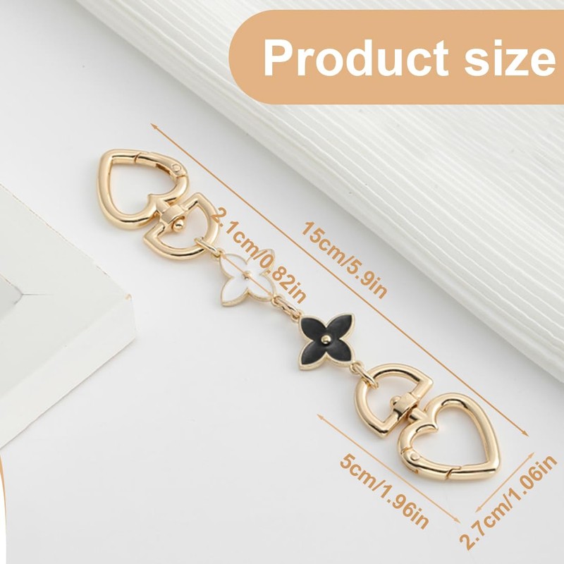 XPEX Bag Charms 15 cm Bag Extension Chain Strap Extension