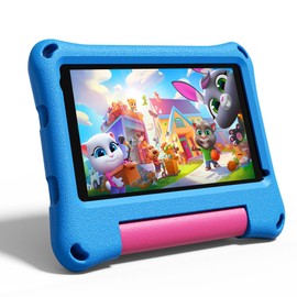 VASOUN Tablet for Kids 3-7 Android 13 Kids Tablet 7 inch for Toddler, Parental Control, Free Kids APP Pre-Installed 32GB GMS Certified WiFi Dual Camera with Eye Protection, Blue