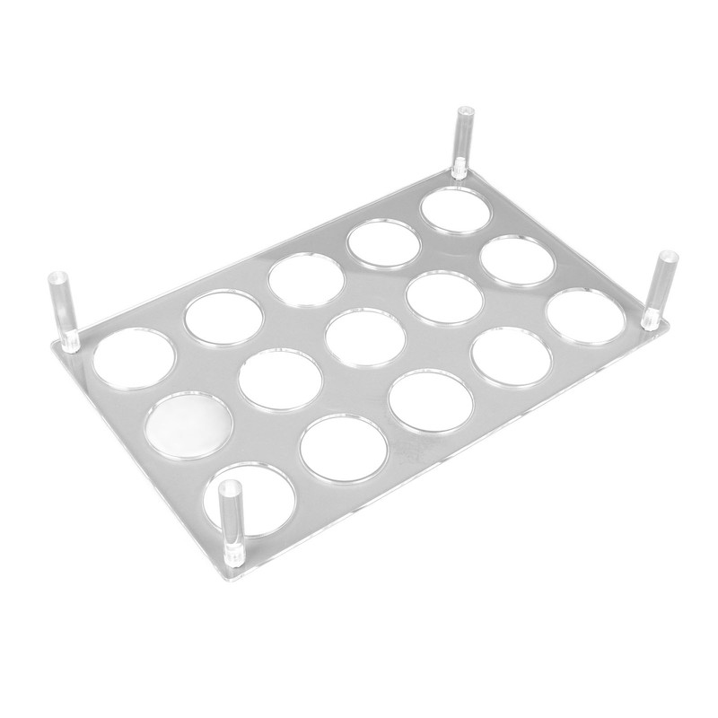 2 Set 15 Slots Flat Countertop Coffee Pod Holder Flat