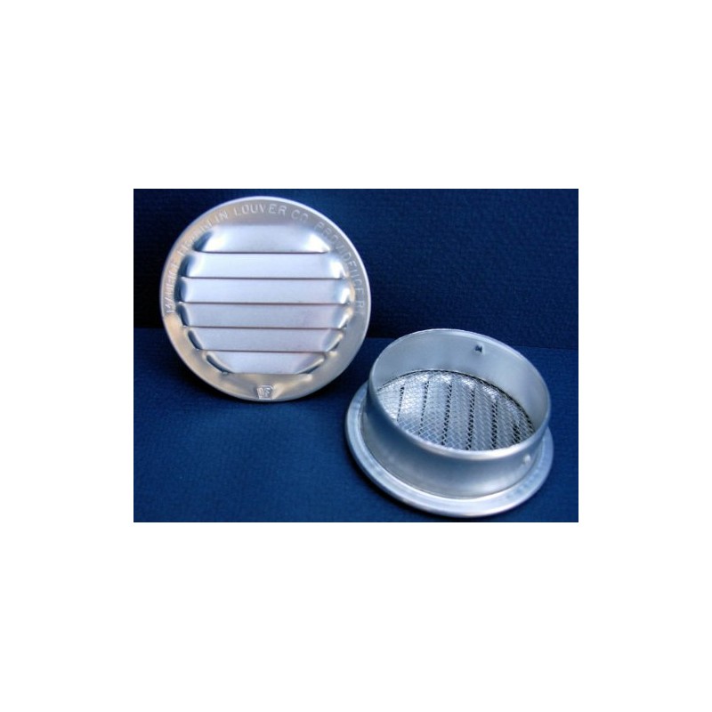 Maurice Franklin Louver-2 Round Aluminum Louver with Insect Screen (Priced