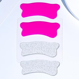 PERMANIA Wimpernlifting Pads Selbstklebend, Ultradünn Wimpernlifting Patches für Lash Lifting, Multifunktional Geeignet für das Weichmachen, Färben und Wimpernverlängerung