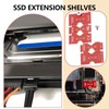 EMSea 2pcs M2 M.2 NGFF NVME Computer Case Length Extension