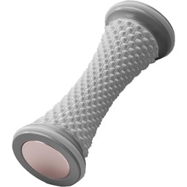 Foot Massage Roller, Foot Trainer for Relieve Plantar Fasciitis Heel Pain Running Men Women Portable (Gray, One size)