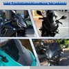 SHINKXMT Motorcycle Windscreen CBR650R Windscreen Wind Deflector Visor Cover Compatible