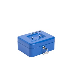 Burg Wachter Money 5020 8 Inch Cash Box - Blue