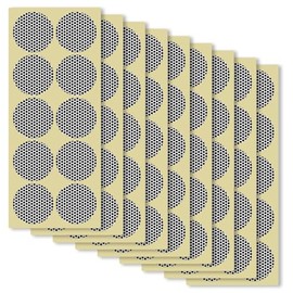 EcoFlare Match Striker Stickers 1.5” Circle – (90 Pieces 3 Pack) Dotted Pattern Match Strike Paper with Adhesive Pre-Cut in Circles for Easy Match Lighting - (3 Pack)